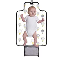 Los mejores  - Baby Polar Gear - Cambiador plegable con diseño de globos